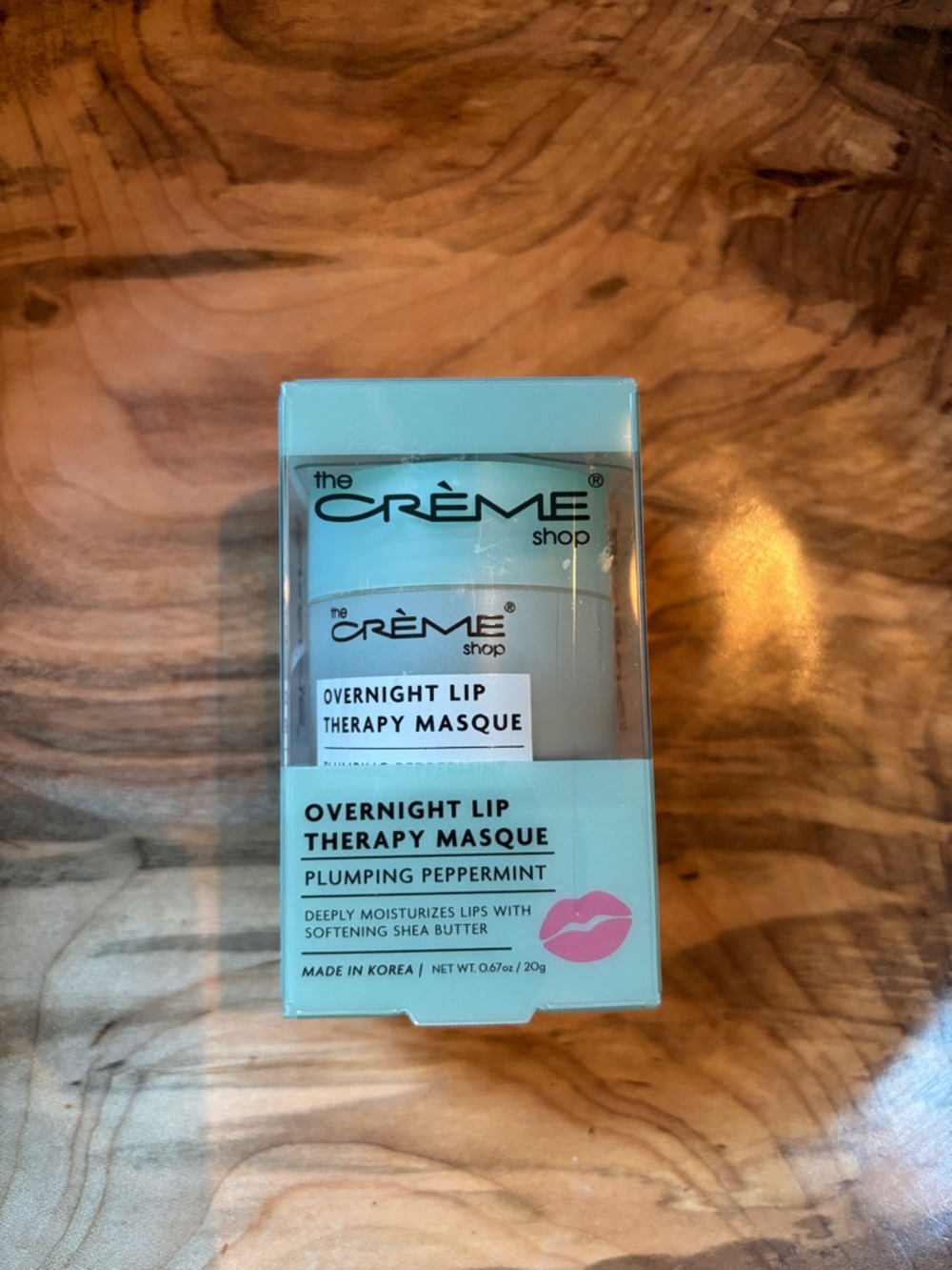 The Crème Shop Overnight Lip Therapy Masque - Plumping Peppermint (Mint)